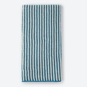 Norwex Blue and Cream Striped Hand Towel
